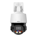 Cámara PTZ IP 4M TiOC H265 WDR Iluminación Dual LED30m/IR50m 5x IP66 PoE AUDIO MIC E/S AI