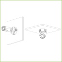 Caja conexiones impermeable para HFW4/5/6/10/11 HDW1/2/4/5/6/7/8 