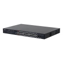 Switch PoE 2.0 24 puertos 10/100/1000 + 2 Combo Gigabit RJ45/SFP Uplink 230W Manejable Layer2