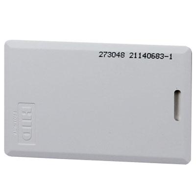 CARD-HID THICK Tarjeta de proximidad HID 125KHz Gruesa en blanco con numeración impresa