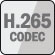 H.265 / H.264 / AAC (solo para el primer canal), G.711A, G.711U, PCM