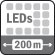 Ultra LEDs hasta 200m